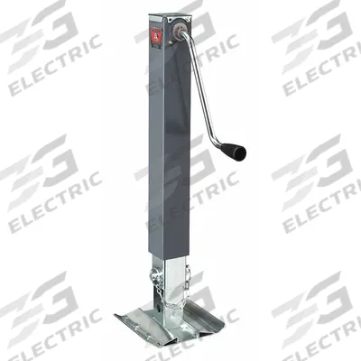 BULLDOG Trailer Jack Square Swivel: Sidewind Trailer Jack, 10,000 lb Static Load Capacity - Trailer Jacks without Wheels