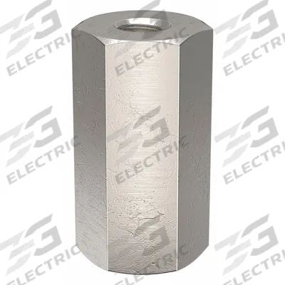 APPROVED VENDOR Standoff: Inch, Female x Female, Hex, Aluminum, Plain, 1/2 in Overall Lg - Aluminum Female x Female Standoffs