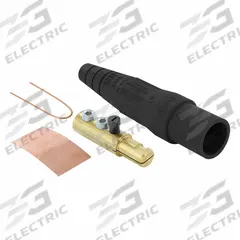 Single Pole Inline: Male, Black, 600V AC/600V DC, 300 A, Double Set Screw Termination, 16 Series (MPN 16D22-UE). Key specifications — Gender: Male; Series: 16; Brand: LEVITON.