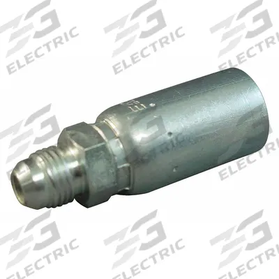 WEATHERHEAD Hydraulic Crimp Fitting: Steel x Steel, Straight, -5 For Hose Dash Size - Weatherhead Crimp Hydraulic Hose Fittings with JIC Connection