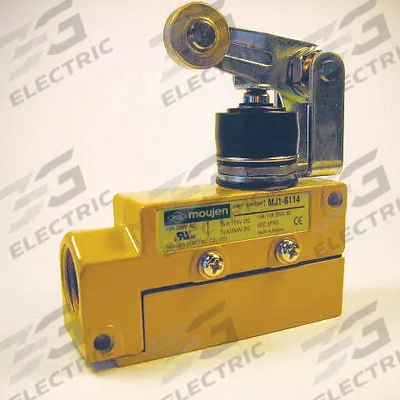 MOUJEN Limit Switch: Roller Arm Plunger - Top-Mount Roller-Plunger Limit Switches with Lever Arms