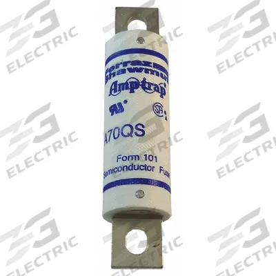 MERSEN Semiconductor Fuse: A70QS Series, Fast-Acting, 40 A, 700 V AC - Fast-Acting Bolt-On Fuses