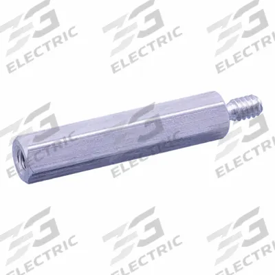 RAF ELECTRONIC HARDWARE Hex Male-Female Standoff: Male x Female, #8-32 Thread Sz, 1 1/2 in Lg, Hex - Stainless Steel Male x Female Standoffs