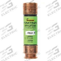 BUSSMANN Fuse: Class RK5, FRN-R Series, Time-Delay, 3.5 A, 250 V AC, 125 V DC, Non-Indicating (MPN FRN-R-3-1/2). Key specifications — Series: FRN-R.