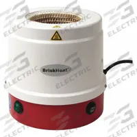 BRISKHEAT Heating Mantle: 6 L Capacity, 1,090 W Watt - Max, Plastic, Metal, 450°C Temp - Max (MPN HM6000MH1). Key specifications — Brand: BRISKHEAT; Housing Material: Metal; Mantle Material: Plastic; Manufacturer Part Number: HM6000MH1; For Use With: 6000 mL Round Flasks; Includes Controller: Controller Not Included; Requires Controller: Controller Required.