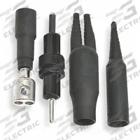 BUSSMANN In-Line Fuse Holder: Non-Rejection Block Style, 1 Pole, 600 V AC Rating, 600 V DC Rating (MPN HEB-AW-RYC). Key specifications — Compatible Fuse Series: GGU; Brand: BUSSMANN.