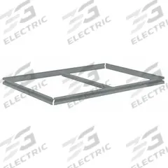 TENNSCO Shelf: 48 in x 30 in, 850 lb Load Capacity, Gray, Shelf (MPN ZBES-4830). Key specifications — Includes: (4) Beams; Shelf Configuration: Single Straight; Color: Gray; Frame Material: Steel; Brand: TENNSCO; Frame Finish: Zinc Plated; Product Type: Shelf.