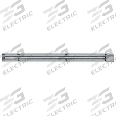 TEMPCO Tubular Infrared Heater Assembly: 1 Phase, 240V, 5,000 W Watt, 20.83 A - Weather-Resistant Radiant Strip Heaters