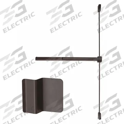 VON DUPRIN Exit Device: 4 ft Max Door Wd - Rim Push Bars