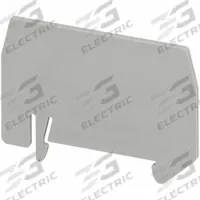 SCHNEIDER Partition Plate: Clip-On Mount, Gray, Terminal Blocks (MPN NSYTRAPR42). Key specifications — attr1307181: NSYTRR22BL; attr1307182: Terminal Blocks; attr1307177: SCHNEIDER; attr1307201: Clip-On Mount.