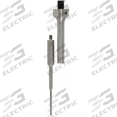BRANSON Double Step Microtip with Coupler: 11 1/4 in Overall Lg - Dispersing Tools & Microtips