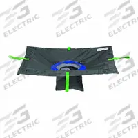PIG Adjustable Storm Drain Frame with Replaceable Filters: Fuels/Oil/Sediment, 0.73 gal Oil Capacity (MPN INT400-1112-OFS). Key specifications — Substances Filtered: Fuels; Brand: PIG; Includes: Frame.