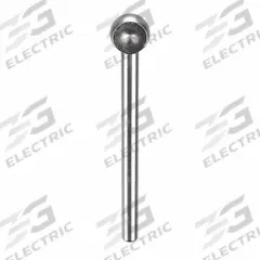 KEN FORGING Rod End Blank: Stainless Steel, Plain, 1/4 in Shank Dia, 1 1/2 in Hole Center-to-End Lg (MPN 1AA-SS). Key specifications — attr952243: KEN FORGING.