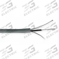CAROL Communication Cable: 100 ft Cable Lg, 7 Strands, 20 AWG, Plenum, Comm Cable, PE, Gray, PVC (MPN C2525A). Key specifications — Application: Control Systems; Fire Rating: Plenum; Insulation Material: PE; Jacket Material: PVC; Manufacturer Part Number: C2525A; Product Type: Communication Cable; Shielding Material: Aluminum; Brand: CAROL.
