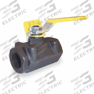 APOLLO Manual Two-Way Ball Valve: 3/8 in, Carbon Steel, Straight, FNPT x FNPT - Carbon Steel Ball Valves