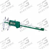 INSIZE Wireless Digital Caliper: 0.005 in to 8 in /0.01 mm to 200 mm, Inch/Metric, Wireless (MPN 1113-200). Key specifications — attr1185476: INSIZE; attr1185435: Step; attr1185436: Certificate of Inspection with NIST Traceability; attr1185475: Not Rated; attr1185429: +/- 0.0012 in; attr1185430: 0.0005 in/0.01 mm; attr1218557: Built-In; attr1220488: Not Included.