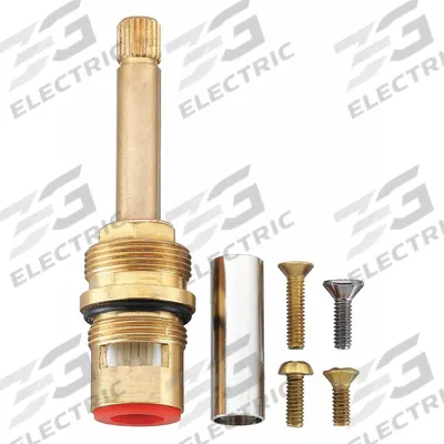 SPEAKMAN Cartridge: For Commander Series, Use with Hot Water, Brass/Plastic - Disc Faucet Cartridges