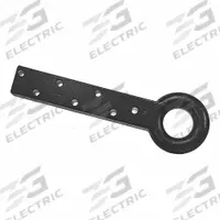 BUYERS PRODUCTS Drawbar: 22,000 lb Gross Towing Wt Capacity, 6 1/4 in Ring Dia, 5 1/2 in Overall Lg (MPN BDB1238). Key specifications — Brand: BUYERS PRODUCTS; Material: Forged Steel.