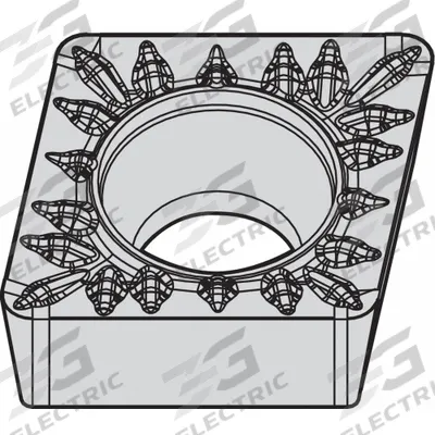 WIDIA Diamond Turning Insert: CCMT3252MP - Diamond Indexable Turning Inserts