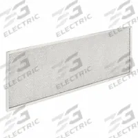 BROAN Grease Filter: 8.88 in x 23.88 in x 0.38 in, Aluminum, Mesh (MPN S97007725). Key specifications — Brand: BROAN; Media Material: Aluminum; Frame or Header Material: Aluminum; Air Filter Construction: Mesh; Air Filter Item: Grease Filter; Compatible Manufacturer Part Number: 103023.