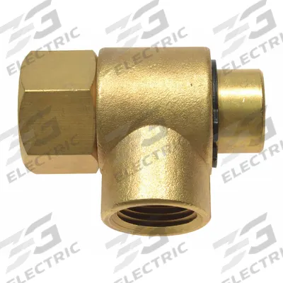 SPEEDAIRE Swivel: 3/8 in FNPT, 1/4 in FNPT, For 2CUA3 Reel Series, 300 psi Max Op Pressure - Carbon Steel Hose Reel Swivels