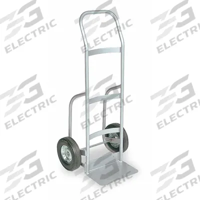 Dayton General Purpose Hand Truck: 400 lb, Flow-Back, Silver, Aluminum - Corrosion-Resistant Hand Trucks