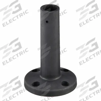Dayton Base Unit: Tower Light Base, 4 7/16 in Overall Ht, 2 3/4 in Overall Dia - Mounts for Modular Tower Lights