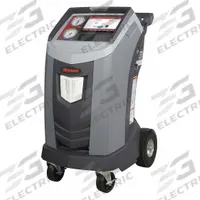 ROBINAIR Refrigerant RRR Machine: Refrigerant Recover, Recycle, Recharge Machine, R-1234yf (MPN AC1234-9). Key specifications — Compatible Vehicle Type: Gas Vehicles; Brand: ROBINAIR; Connectivity: Bluetooth Capable (Receiver Included); Standards: SAE J2843; Product Type: Refrigerant Recover, Recycle, Recharge Machine; Tank Type: External Tank; Display Type: Capacitive Touch LCD; Refrigerant Type: R-1234yf.