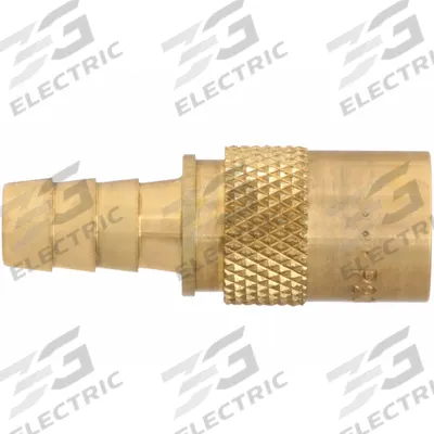 PARKER Hydraulic Quick Connect Hose Coupling: 1/4 in Coupling Size, Brass - Moldmate Series Hydraulic Quick-Connect Coupling Bodies