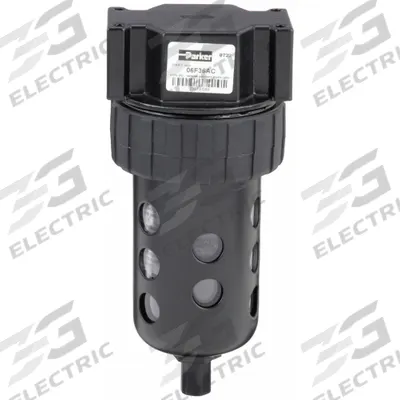 Parker Compressed Air Filter: Particulate, 1/2 in NPT, 40 micron, 85 cfm - Parker FRL Air Filters