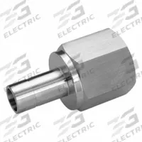 HAM-LET Compression Fitting Adapter: 1 in OD x 1 in Pipe Fitting Size, Tube x FNPT, Stainless Steel (MPN 739LF SS 1 X 1). Key specifications — Series: Let-Lok; Compatible Fitting Brands: Parker A-LOK; Brand: HAM-LET.