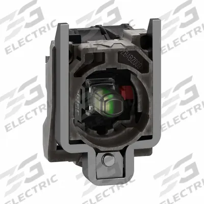 SCHNEIDER Lamp Module and Contact Block: 22 mm Panel Mounting Size, 1NC, White - Contact & Light Block Assemblies