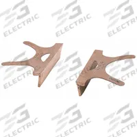 WILTON Replacement Vise Jaw: Copper, For 6 1/2 in Vise Jaw Wd, Pr (MPN 404-6.5). Key specifications — attr865132: Pair; attr865131: For Permanent or Temporary Workholding; attr663946: WILTON; attr923123: Copper.