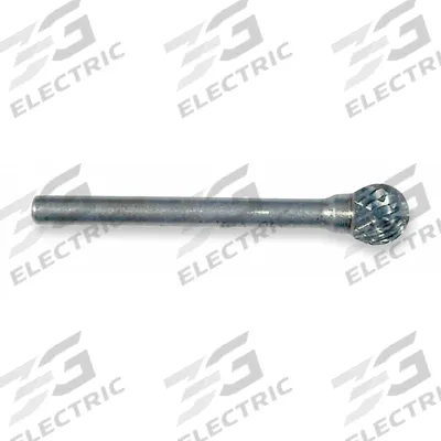 WIDIA METAL REMOVAL Carbide Bur: Ball, SD-11, Double Cut, 1/8" Head - Double-Cut Ball Burs