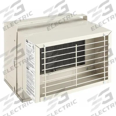 Dayton Electric Plenum Heater: 2.5kW/1.9kW, 208/240V AC, 150/130 CFM - Freeze Protection Electric Plenum Heaters