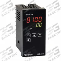 TEMPCO Temperature Controller: TEC-8100, 1/8 DIN Size, TC/RTD Programmable, PID, 90 to 250V AC (MPN TEC34018). Key specifications — Brand: TEMPCO; Alarms: Relay-2A; Control Mode: PID; Current: 0.125; Display Type: Digital; Input Voltage: 90 to 250V AC; Output: 4 to 20 mA; Product Type: Temperature Controller.