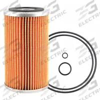 BALDWIN FILTERS Oil Filter Element: P266, 5 11/16 in Overall Ht, 3 5/16 in Outside Dia, Oil. Key specifications — Baldwin Interchange: P266; Brand: BALDWIN FILTERS; Compatible Vehicle Make: Kobelco; Includes: Attached End Seals; Media Material: Cellulose.