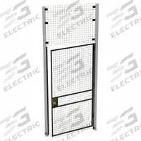 HUSKY RACK & WIRE Swing Door: 10 ft H x 4 ft W x 1 3/4 in D, Black, Powder-Coated (MPN V220410-094). Key specifications — attr1283297: Powder-Coated; attr1283316: Steel; attr1283323: Right; attr1283313: Yes; attr1283333: HUSKY RACK & WIRE.