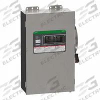 SCHNEIDER Safety Switch: Fusible, 200 A, Three Phase, 600V AC/DC, 304 Stainless Steel (MPN VH364DSGL). Key specifications — Brand: SCHNEIDER.