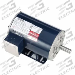 LEESON General Purpose Motor: Rigid Base Mount, Open Drip Proof, 1 1/2 hp, 230/460V AC, 1,755 RPM (MPN 145TTDR16351). Key specifications — Brand: LEESON; Nameplate Voltage @ 60 Hz: 230/460V AC; Full Load Current @ 60 Hz: 2.2 A; Nameplate RPM @ 60 Hz: 1,755 RPM; Motor Enclosure: ODP.