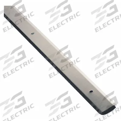 NATIONAL GUARD Door Weatherstripping: Brush Insert, 4 ft Lg, 1 7/16 in Wd - Metal Leaf Weatherstripping