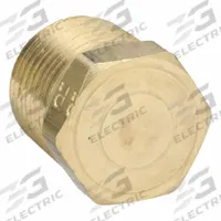 PARKER Plug: Plug, 3/8 in, NPT Threaded, 1,000 psi, 25/32 in Lg, C37700 Brass (MPN 218P-6). Key specifications — Maximum Operating Pressure: 1,000 psi.