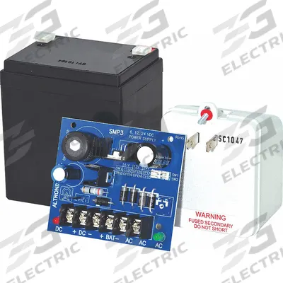 ALTRONIX Power Supply 12VDC @ 2.5A W/Battery & Transformer: Power Supply - Power Supply Kits