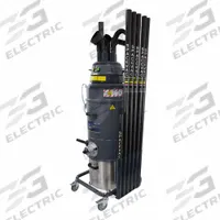 SPACEVAC Shop Vacuum: Dry, HEPA Rated, 10 1/2 gal Tank Size, Stainless Steel, 1 1/2 in Hose Dia (MPN Endeavour 2 Portable). Key specifications — Tank Material: Stainless Steel; Brand: SPACEVAC.