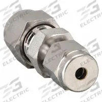 HAM-LET Compression Fitting Union: 1/2 in OD x 3/8 in OD Fitting Size, Compression x Compression (MPN 763L SS 1/2 X 3/8). Key specifications — Compatible Fitting Brands: Swagelok; Brand: HAM-LET.