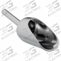 Scoop: Non-Sterile, Stainless Steel, 1.7 L Capacity - mL, 57 1/2 fl oz Capacity - oz, Silver, 316 (MPN F36738-1700). Key specifications — Material Grade: 316; Standards: GMP Compliant; Color: Silver; Product Type: Scoop; Brand: APPROVED VENDOR.