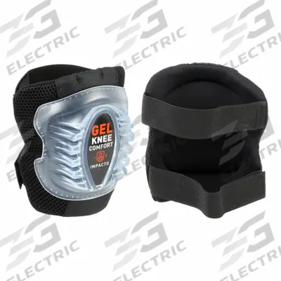 IMPACTO Knee Pad: Universal, 2 Straps, Hook-and-Loop - Stabilizing Knee Pads