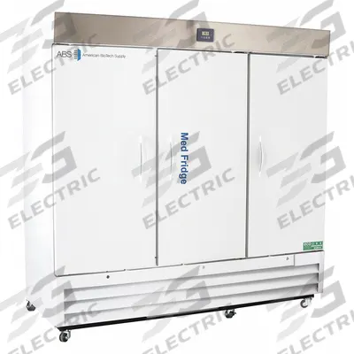 AMERICAN BIOTECH SUPPLY Lab Refrigerator: 72 cu ft, Upright, 2°C to 7°C, 34 in Overall Dp - Pharmacy & Vaccine Refrigerators
