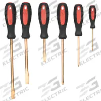 WESTWARD ESD Safe Non-Sparking Screwdriver Set: 1-10 Pieces, 6 Pieces, Phillips/Slotted Tip, Pouch (MPN 23X839). Key specifications — attr1205274: WESTWARD; attr1205269: #1.