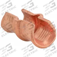 THOMAS & BETTS C-Tap Connector: 8 AWG – 4 AWG Run Size, 12 AWG – 8 AWG Tap Size, Brown Code, 33 Die (MPN 54720). Key specifications — Die Code: 33; Connector Material: Copper; Brand: THOMAS & BETTS; For Conductor Material: Copper; Color Code: Brown; Manufacturer Part Number: 54720.